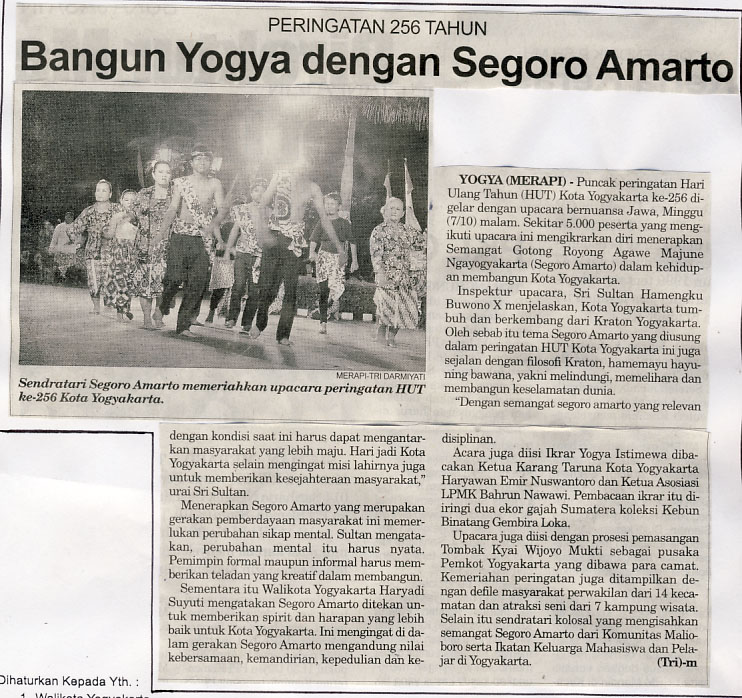 Kliping jogja terbaru